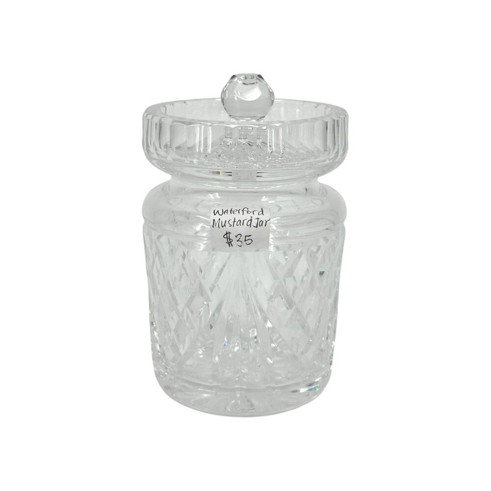 Waterford Crystal Lidded Jar